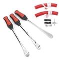 thumbnail image 4 of Tire Valve Stem Tool Set, Easy To Grasp Multipurpose Tire Spoon Lever Iron Tool Set Tyre Repair Tool Kit With Valve Core For Motorcycle Bicycle, ATV, 4 of 8