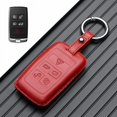 thumbnail image 4 of Housse de Protection pour Clé de Voiture en Cuir Véritable pour Land Rover Range Rover Jaguar E-Pace XK, 4 of 10