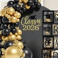 thumbnail image 5 of Class of 2026 Decal Sign for Balloon Arch, Class of 2026 Sign for Backdrop, Felt Wall Decor Class of 2026 Congrats Grad Decal Sign for Graduation Backdrop Grad Party Decorations Photo Props (Gold), 5 of 5