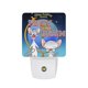 thumbnail image 1 of Pinky y Cerebro Luz nocturna LED con sensor de anochecer a amanecer para dormitorio, baño, pasillo, escaleras - Lámpara LED nocturna de enchufe, 0.5W - 1 pieza, 1 of 6