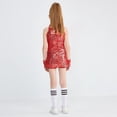 thumbnail image 3 of LOLANTA Girls Sequins Dance Clothes Dress Sparkle Hip Hop Jazz Dance Outfit, Sleeveless Top and Shorts, 3 of 6