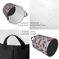 thumbnail image 2 of Rateoe Watermelon Pattern Round Laundry Hamper Basket, Tall Hamper Basket for Blanket Storage, Nursery Clothes Hamper for Laundry in Bedroom and College Dorm-Medium, 2 of 6