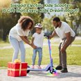 thumbnail image 6 of TST Electric Scooter for Kids, 100W Adjustable Kick Scooter with Flashing Rainbow LED Lights, Up to 8mph&8 Miles, 6 of 6