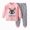 B122-Pink, variant on SPMGOYV Toddler Baby Girl Outfits Graphic Long Sleeve Print Tops Pants Set Toddler 2Pcs Fall Winter Clothes,4-5 Y