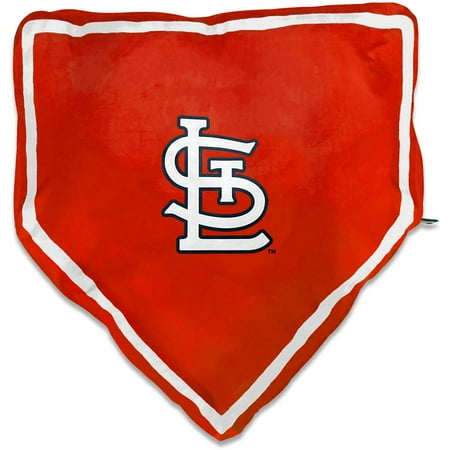 UPC: 0840071700627 | Red St. Louis Cardinals Home Plate Dog Bed