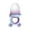 D, variant on Baby Fruit Vegetable Mesh Feeder, Food-Grade Silicone Teething Nibbler, Infant Complementary Food Feeding Pacifier, Safe Choking-Proof Mesh Bag for Toddler Fresh Fruit Vegetable Feeding