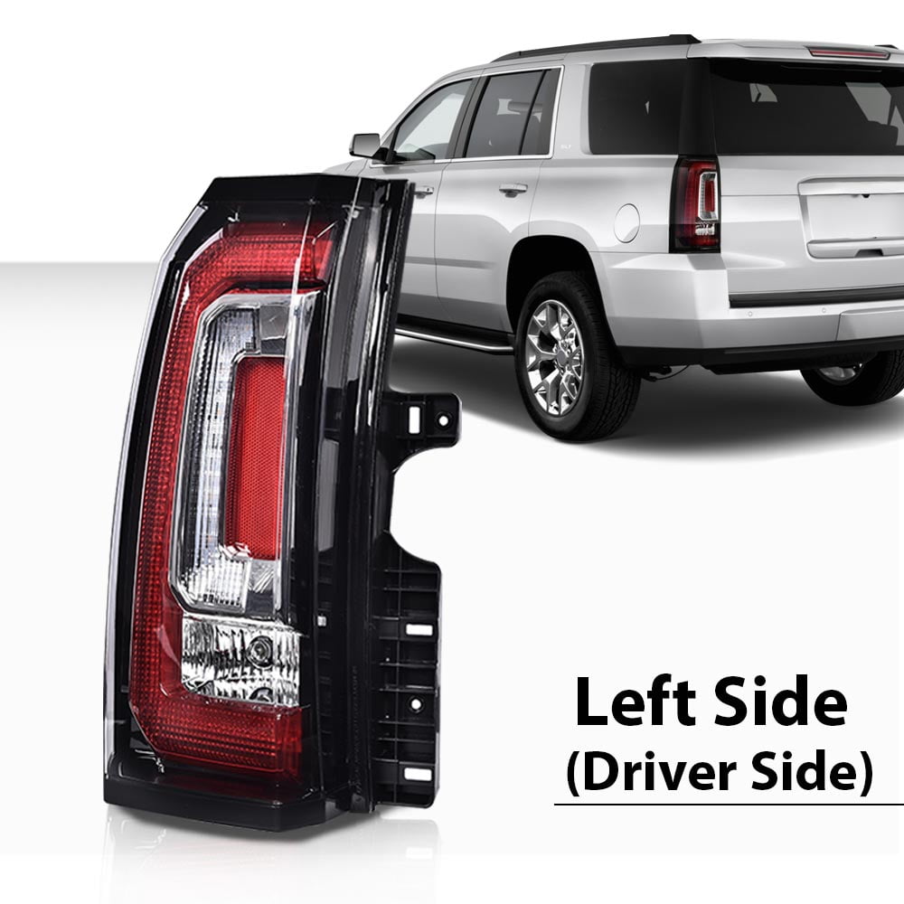 PIT66 Left Driver Tail Light Rear Brake Taillamps Stop Lights For GMC Yukon 2015-2020