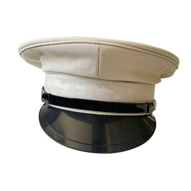 Sombrero de , sombrero de chofer para mujeres y hombres, sombrero de fiesta, gorra con visera para Halloween y cosplay. 59 cm