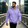 thumbnail image 3 of Yungyresw Essentials Hoodie for Men Adjustable Drawstring Long Sleeve Ribbed Cuffs Hoodies Kangaroo Pocket Pullover Fall Casual, 3 of 10
