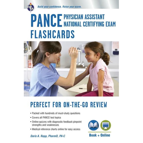 PANCE Test Preparation: PANCE Flashcard Book   Online (Edition 2) (Paperback)