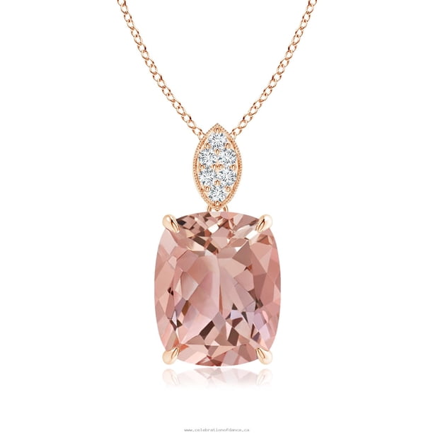 JeenMata Anillo Nupcial de Moissanita con Halo de Talla Cojín de 1,5 Quilates Engastado en Oro Rosa de 18 K sobre Plata para Mujer