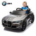 thumbnail image 3 of Arnahaishe 24V Electric Ride on Toys with Parent Remote Control, Kids Power Car Wheels with Bluetooth Music, LED Lights, Power display, Gift for Boys Girls, Silver, 3 of 15