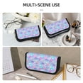 thumbnail image 5 of Haiem Watercolor Sea Shells 1 Printed Large Pencil Case, Big Capacity Pencil Pouch Stationery Pen Bag, Storage High Capacity Bag Pouch Holder Box Organizer, Marker Pen Case, 5 of 6