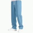 thumbnail image 2 of UAYOTSE Boy's Baggy Sweatpants Straight Leg Open Bottom Casual Pants Elastic Waist Athletic Joggers Sweat Pants With Pockets,Sizes 9-10 Years, 2 of 5
