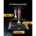 thumbnail image 5 of FLIMDER 2.5HP Folding Treadmills for Home with Bluetooth & Incline, Portable Running Machine Electric Compact Treadmills Foldable for Exercise Home Gym Fitness Walking Jogging, 5 of 6