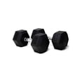 thumbnail image 1 of Par Mancuerna Hexagonal 35 Lb con Revestimiento en Goma MDFitness Pesa, Dumbbell MDFitness Hexagonal Recubierta, 1 of 7