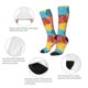 thumbnail image 3 of Fotbe Colorful Wool Balls Calcetas Divertidas Estampadas para Hombre y Mujer, Calcetas de Algodón hasta la Rodilla para Caminar, Correr, Enfermería y Embarazo, 3 of 6