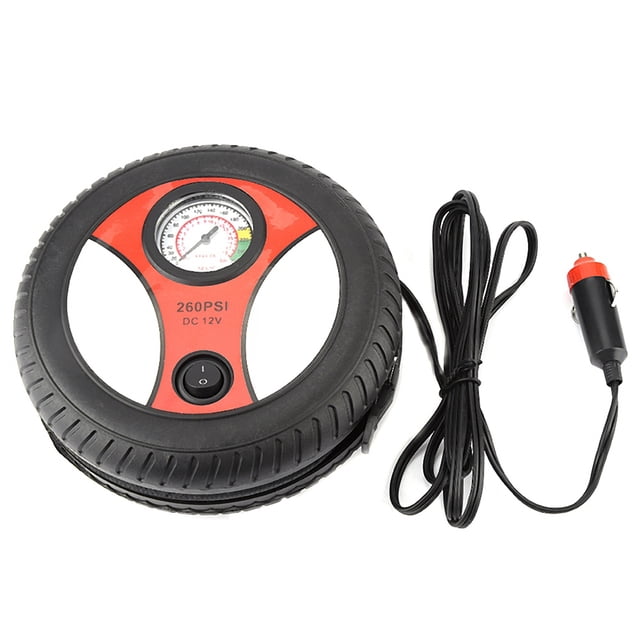 Tire Inflator,12V Portable Car Air Tire Air Compressor Pump Car Tyre Inflator High-Intensity Output