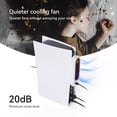 thumbnail image 6 of HZLucki PS5 Cooling Fan with 9 LED Light and Auto On/Off, Quiet PS5 Fan with Auto Adjustable Speed and USB3.0 Hubs, Efficient Cooling Accessories Compatible with Playstation 5 Disc/Digital Edition, 6 of 17