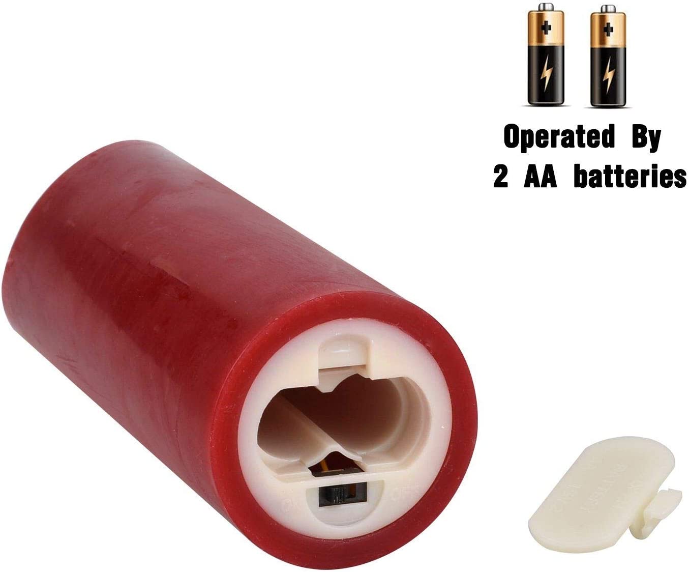 Oshine Flameless Candles Red 5-Pack photo 4