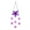B, variant on Bwiyojiz Home Decor Decoration Stained Glass Wind Chime Ornament Wrought Iron and Garden Hanging, Gifts for Sister