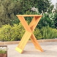 thumbnail image 1 of vidaXL Folding Stool 40x32.5x70 cm Solid Wood Teak, 1 of 5
