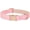 Daisy Pink, variant on Woven Dog Collar with Metal Buckle Adjustable Jacquard Retro Dog Collars for Small Medium Large Dogs(Brick Red,S)