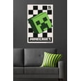 thumbnail image 4 of Minecraft: 15th Anniversary - Posterized Creeper Wall Poster, 22.375" x 34", 4 of 4