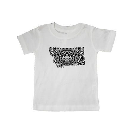 

Inktastic Montana Silhouette Mandala Gift Baby Boy or Baby Girl T-Shirt