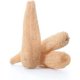thumbnail image 3 of Esponja corporal exfoliante de lufa natural (3 paquetes de lufa de tamaño completo), hecha con esponja de lufa de ducha ecológica y biodegradable, 3 of 3
