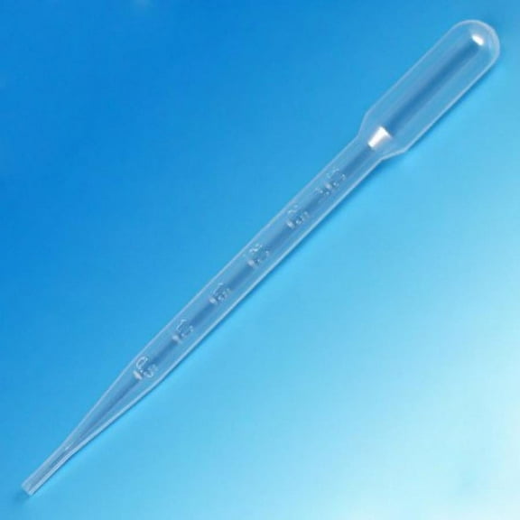 Globe Scientific Transfer Pipette, 7 mL Graduated, NonSterile, 500 Count