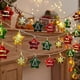 thumbnail image 3 of Christmas decoration holiday dress up shop window hanging scene layout Christmas tree small ornaments creative pendants, 3 of 3