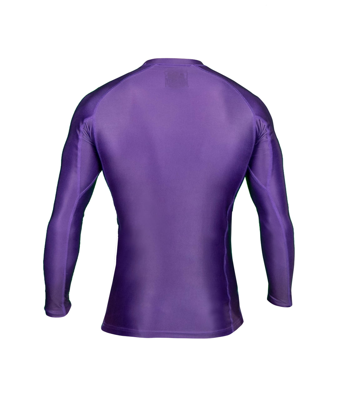 Fuji Sports Baseline IBJJF Ranked BJJ Jiu Jitsu Long Sleeve LS Rashguard  Purple 