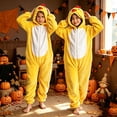 thumbnail image 2 of Ruyang Kids Onesie Plush Fuzzy Funny Animal Jumpsuits Boys Girls Fleece Warm One Piece Halloween Dress Up Clothes, 2 of 4