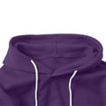 thumbnail image 6 of BLOCLOALO 2 Piece Lounge Set Long Sleeve Pullover Hoodie Sweatshirts Outfits Sweatshirt Jogging Sweatpants Suit Jogger Sets Sweatpants and Sweatshirt Set Comfortable Lounge Sets for Women Purple S, 6 of 8