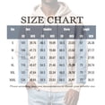 thumbnail image 3 of Delconic Womens Fleece Lined Zip Up Hoodie Long Sleeve Drawstring Hooded Sweatshirt Loose Fit Casual Jacket Outerwear Light Gray 2XL, 3 of 5