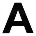 thumbnail image 3 of Barton 6 Inch Floating House Number "A" Stainless Steel Anti-Rust House Address Numbers for Outside, Mailbox Yard Home Front Door, Black Finish, 3 of 4