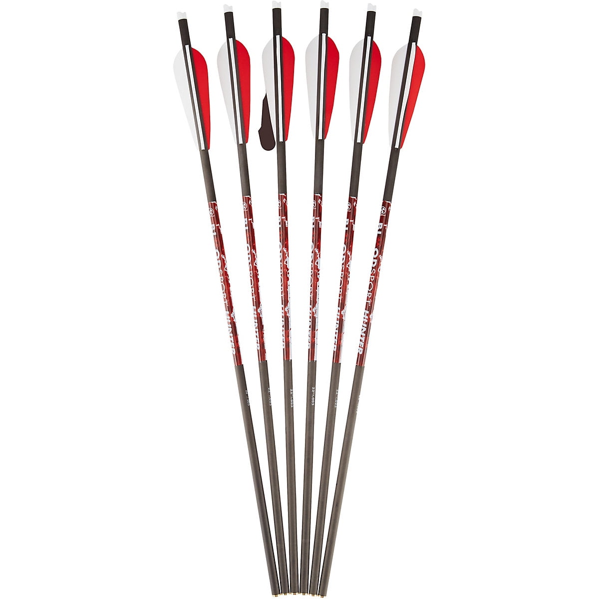 NEW BLOODSPORT ARCHERY APOCALYPSE 500 Spine 55lbs HUNTING 28 ARROWS 24