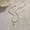 NMSN-J416-3, variant on NICKSUN 18K Gold & Silver Plated Stainless Steel Pendant Necklace, Tropical Palm Tree Mermaid Tail Mushroom Charm Clavicle Necklace, Minimalist Summer Beach Vacation Jewelry for Women