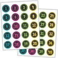 thumbnail image 1 of TEACHER CREATED RESOURCES CHALKBOARD BRIGHTS NUMBERS STICKERS, 1 of 1