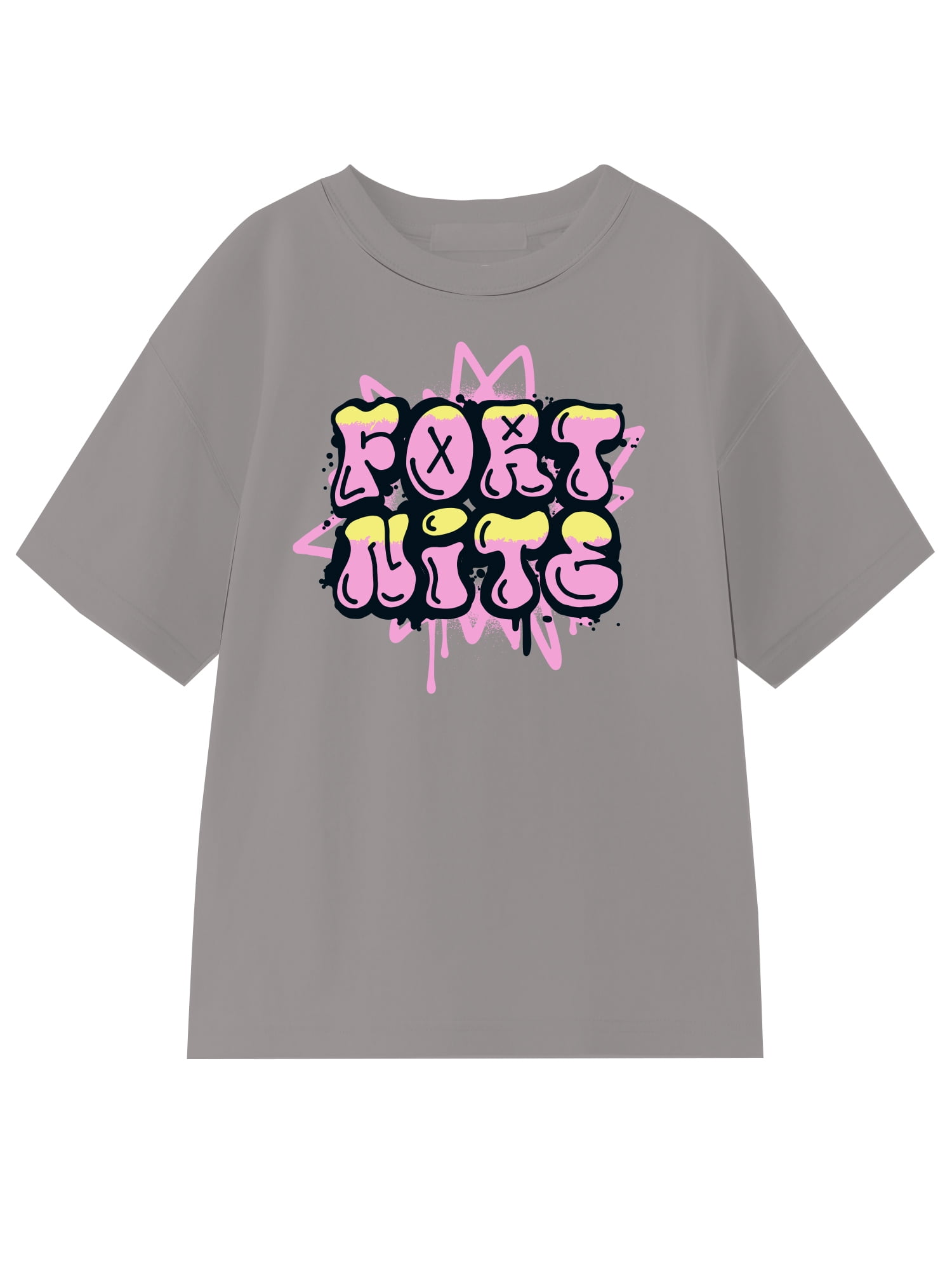 Fortnite, Boys' Elevated Front and Back Graphic T-Shirt, Sizes 4-18