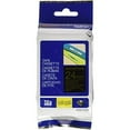 thumbnail image 1 of Brother P-Touch Laminated Label Maker Tape, 24mm x 1, Gold on Black, 1 of 1