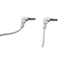 thumbnail image 2 of White Coiled Aux Cable Car Stereo Wire Compatible With BLU Studio X8 HD, S1, R1 Plus, Pure View, Life One X3, Grand M - CAT S48c S41 - Coolpad REVVL Plus, Illumina, Defiant, Canvas, 2 of 7