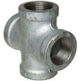 thumbnail image 2 of Anvil 8700126892, Malleable Iron Pipe Fitting, Cross, 3/8" NPT Female, Galvanized Finish, 2 of 2