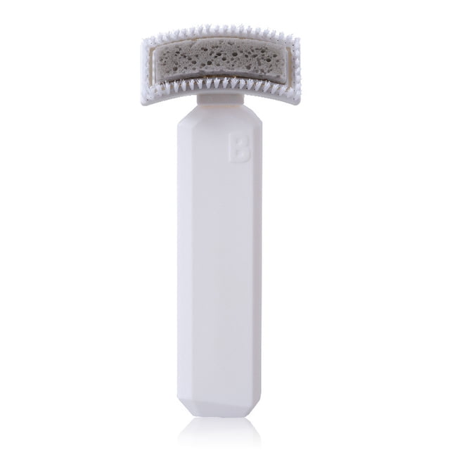 Cepillo Dispensador de detergente Fregadero de mango largo Cabezal de cepillo doble Utensilios de cocina perezosos que no se rayan Herramientas Fregadero Azulejo blanco Speravity HA009499-01B