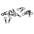thumbnail image 4 of Giratorios de pesca de carpa alta resistencia a la tracción Operación simple Rotación flexible Giratorios de acero inoxidable para pesca ANGGREK Otros, 4 of 8