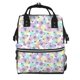 thumbnail image 1 of Disketp Butterflies on Polka Dots Mochila de Pañales de Gran Capacidad con Múltiples Bolsillos, Mochila de Viaje Multifuncional para Bebé, Unisex, Moderna y Resistente, 1 of 6