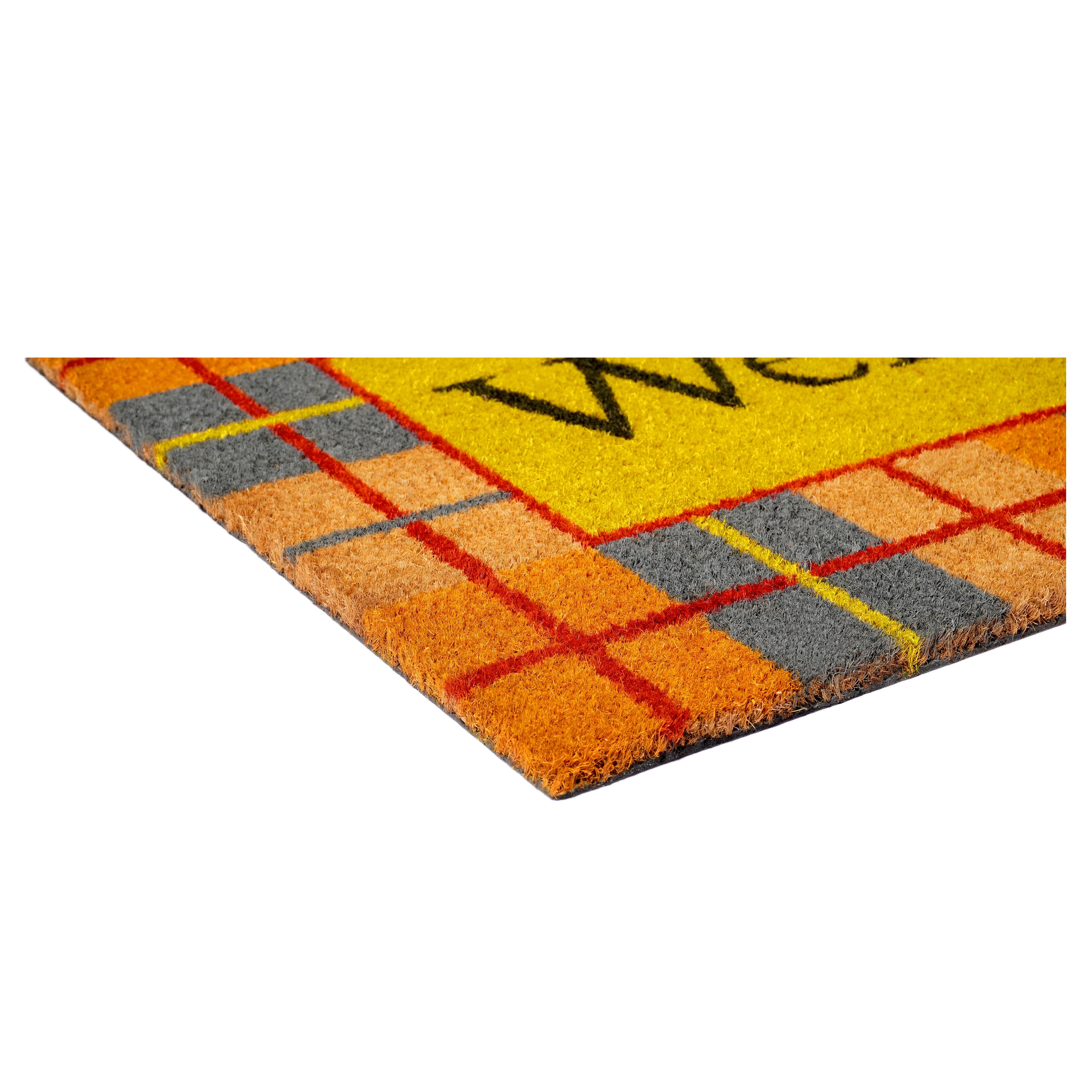 Calloway Mills 107602436 Fall Plaid Doormat 24" x 36"