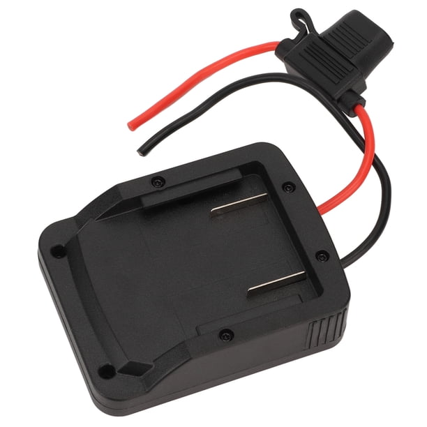 Cargador de batería, adaptador de batería de litio de 18 V, accesorios para herramientas eléctricas, conector de alimentación en V, características de vanguardia