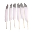 thumbnail image 2 of Fiudx Tocados de Gallina Naturales para Hacer Tú Mismo, Diseño de Simulación de Colores Brillantes, Patrones Suaves y Hermosos, Perfectos para Hacer Broches, Decoración y Manualidades, 10-15 Cm de La, 2 of 2